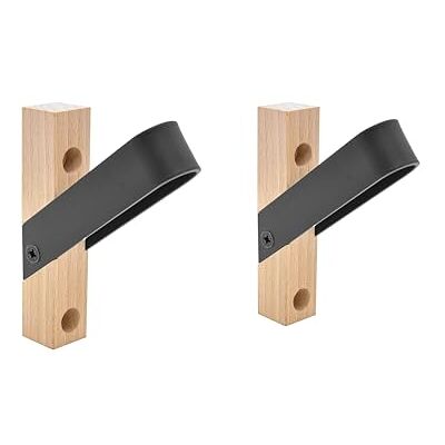 Cime – Perchero de pared – Juego de 2 – Patere de pared para almacenamiento y decoración, diseño de madera y metal – Un imprescindible para toda la familia – Discreto y eficaz Cime – Perchero de pared – Juego de 2 – Patere de pared para almacenamiento y decoración, diseño de madera y metal – Un imprescindible para toda la familia – Discreto y eficaz