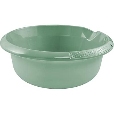 keeeper Barreño universal con pico de vertido, Redondo, 3,5 L, Ø 28 cm, Björk, Verde Nordic keeeper Barreño universal con pico de vertido, Redondo, 3,5 L, Ø 28 cm, Björk, Verde Nordic