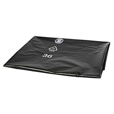 Deiss Bolsas de basura (140 L, extrafuertes, 150 unidades), color negro Deiss Bolsas de basura (140 L, extrafuertes, 150 unidades), color negro