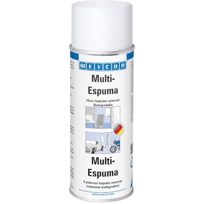 WEICON Spray Multi Espuma 400 ml Poderoso limpiador universal Blanco WEICON Spray Multi Espuma 400 ml Poderoso limpiador universal Blanco