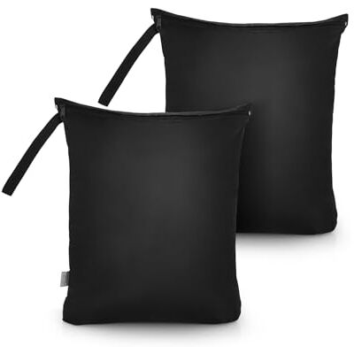 OTraki Bolsa Ropa Sucia Viaje, 2PCS 40x50CM Bolsas Impermeable Bañador Mojado Wetbag Reutilizable Organizador con Cremallera Bolsa De Lavandería para Gimnasio, Natación, Hogar, Viaje (Medium) OTraki Bolsa Ropa Sucia Viaje, 2PCS 40x50CM Bolsas Impermeable Bañador Mojado Wetbag Reutilizable Organizador con Cremallera Bolsa De Lavandería para Gimnasio, Natación, Hogar, Viaje (Medium)