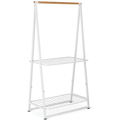 Brabantia Perchero Linn Espacio multifuncional para colgar Estantes para ventilar o secar Cuelga hasta 28 artículos Base antideslizante De pie Fácil de montar Blanco Grande Brabantia Perchero Linn Espacio multifuncional para colgar Estantes para ventilar o secar Cuelga hasta 28 artículos Base antideslizante De pie Fácil de montar Blanco Grande
