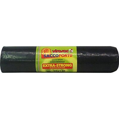 CORA BOLSA 10PCS 80X120 NEGRO CORA BOLSA 10PCS 80X120 NEGRO