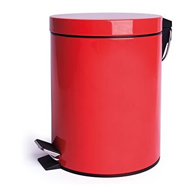 Excelsa Cubo De Basura 5 L Rojo Excelsa Cubo De Basura 5 L Rojo