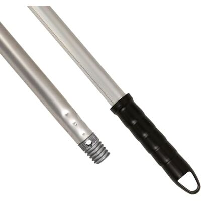 Maya Palo de Escoba y Fregona de 150 cm en Aluminio Anodizado, Mango con Anclaje para Mopa, Repuesto de Rosca Doble Universal y Maneta para Colgar (Negro) Maya Palo de Escoba y Fregona de 150 cm en Aluminio Anodizado, Mango con Anclaje para Mopa, Repuesto de Rosca Doble Universal y Maneta para Colgar (Negro)