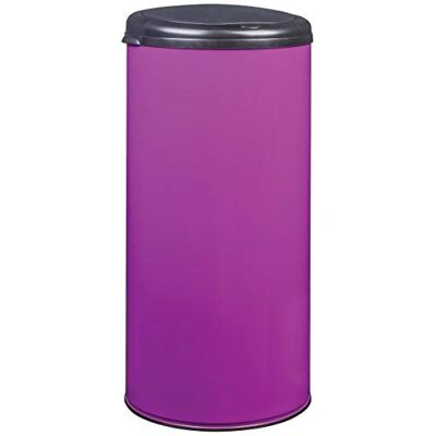 ROSSIGNOL Handtouch Papelera, Metal, Morado, talla única ROSSIGNOL Handtouch Papelera, Metal, Morado, talla única