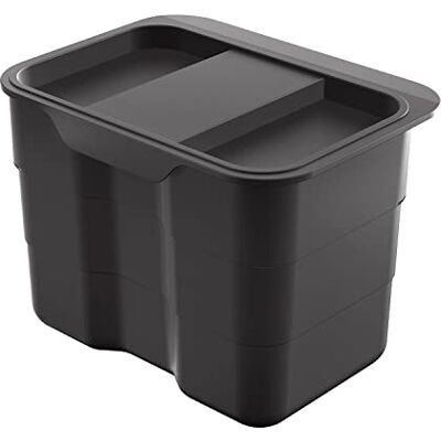 Ninka bioBin - Cubo de basura - Ergonómico, Colgante, 24mm Puerta Ninka bioBin - Cubo de basura - Ergonómico, Colgante, 24mm Puerta