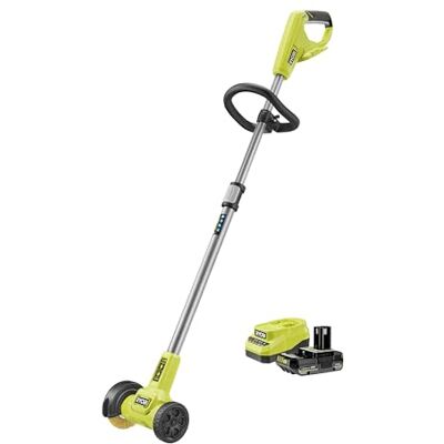 Ryobi Limpiador de Juntas 18 V One+™ RY18PCC-120 Limpieza de terraza, callejones, losas, adoquines, deshierbe Juntas batería 2Ah + Cargador Ryobi Limpiador de Juntas 18 V One+™ RY18PCC-120 Limpieza de terraza, callejones, losas, adoquines, deshierbe Juntas batería 2Ah + Cargador