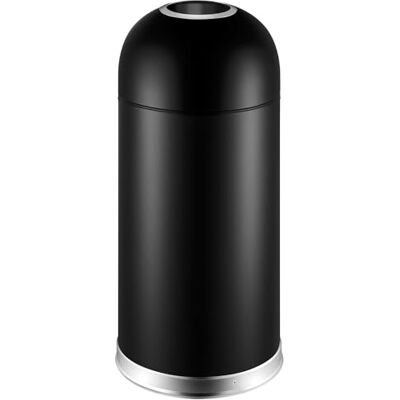 EKO Cubo de Basura 30L Eternal Negro Mate Acero Inoxidable Uso Comercial, para Interiores y Exteriores, Cubo de Basura de Metal Extragrande para el hogar, Oficina. Cubo Interior metálico. EKO Cubo de Basura 30L Eternal Negro Mate Acero Inoxidable Uso Comercial, para Interiores y Exteriores, Cubo de Basura de Metal Extragrande para el hogar, Oficina. Cubo Interior metálico.
