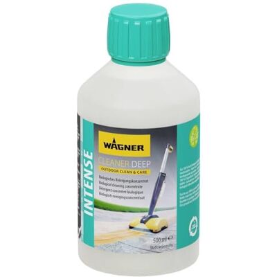 Wagner Deep Cleaner, 500 ml Concentrado para la limpieza básica de superficies de madera y piedra en exteriores Wagner Deep Cleaner, 500 ml Concentrado para la limpieza básica de superficies de madera y piedra en exteriores