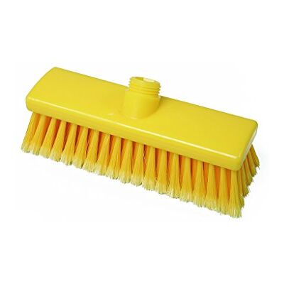 Maya 15011 Cepillo Fregar Fibra Suave Despuntada, 225 x 60 mm, Amarillo Maya 15011 Cepillo Fregar Fibra Suave Despuntada, 225 x 60 mm, Amarillo