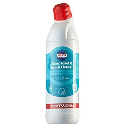 Nilco Detergente per WC e orinatoio Professional W1 Citrus, 1 litro Nilco Detergente per WC e orinatoio Professional W1 Citrus, 1 litro