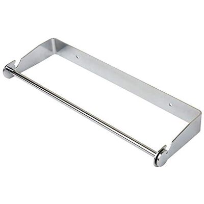 PHUNAYA Portarrollos, Soporte de Pared para Papel Higiénico Debajo del Armario, de Acero Inoxidable, Color Bronce y Níquel Cepillado, 29,94 cm PHUNAYA Portarrollos, Soporte de Pared para Papel Higiénico Debajo del Armario, de Acero Inoxidable, Color Bronce y Níquel Cepillado, 29,94 cm