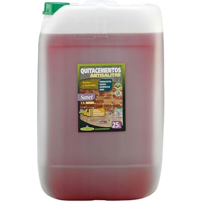 MONESTIR SANET Quitacementos Antisalitre Limpiador Restos de Obra Suelos 25 Litros MONESTIR SANET Quitacementos Antisalitre Limpiador Restos de Obra Suelos 25 Litros