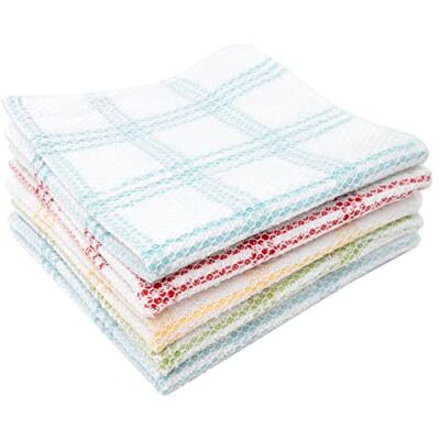 Ritz Paño de Cocina de algodón, Paquete de 5, Multicolor Ritz Paño de Cocina de algodón, Paquete de 5, Multicolor