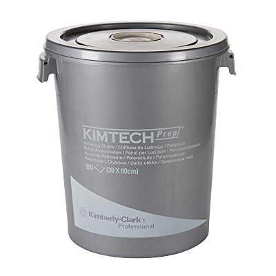 KIMTECH Cubo de paños de limpieza , 1 cubo x 300 paños blancos KIMTECH Cubo de paños de limpieza , 1 cubo x 300 paños blancos