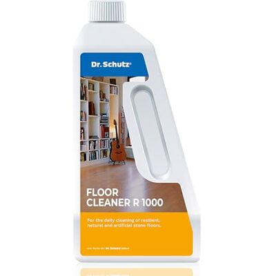 Dr. Schutz Limpiador de suelos R 1000 750 ml Limpieza sin rayas para PVC, CV, linóleo, caucho, piedra, suelo de diseño y parqué limpiador de suelos limpiador de suelos limpiador de suelos de Dr. Schutz Limpiador de suelos R 1000 750 ml Limpieza sin rayas para PVC, CV, linóleo, caucho, piedra, suelo de diseño y parqué limpiador de suelos limpiador de suelos limpiador de suelos de