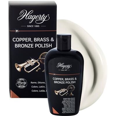 Hagerty Loción Limpiadora de Cobre, Latón y Bronce, 250 ml Hagerty Loción Limpiadora de Cobre, Latón y Bronce, 250 ml
