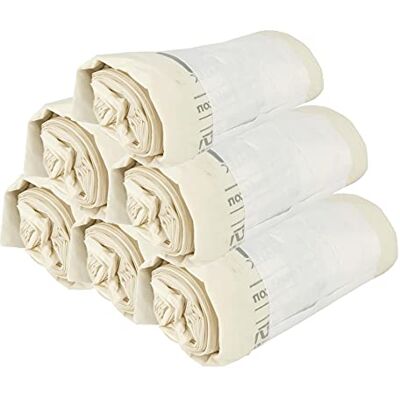 IDEA HOME D.RECT Juego de 15 bolsas de basura compostables de maíz de 35 L (90 unidades) IDEA HOME D.RECT Juego de 15 bolsas de basura compostables de maíz de 35 L (90 unidades)