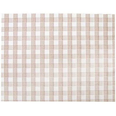 Garcia de Pou 200 unidades Mantelines 'Like Linen Vichy' 70 G/M2 30X40 Cm Taupe Spunlace Garcia de Pou 200 unidades Mantelines 'Like Linen Vichy' 70 G/M2 30X40 Cm Taupe Spunlace