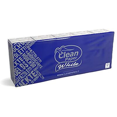 Clean Paper Limpio Fazzoletti * 10 pz. Fazzoletti di carta Clean Paper Limpio Fazzoletti * 10 pz. Fazzoletti di carta