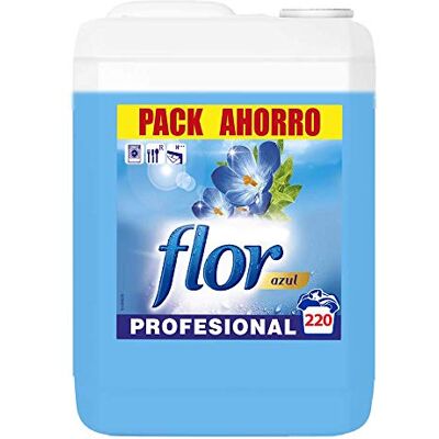 FLOR - Profesional - Azul - 10L - Suavizante de telas FLOR - Profesional - Azul - 10L - Suavizante de telas