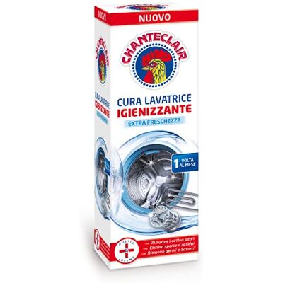 CHANTECLAIR Cuidado de la lavadora desinfectante, extra frescura, elimina la suciedad, la cal y los malos olores 250 ml CHANTECLAIR Cuidado de la lavadora desinfectante, extra frescura, elimina la suciedad, la cal y los malos olores 250 ml