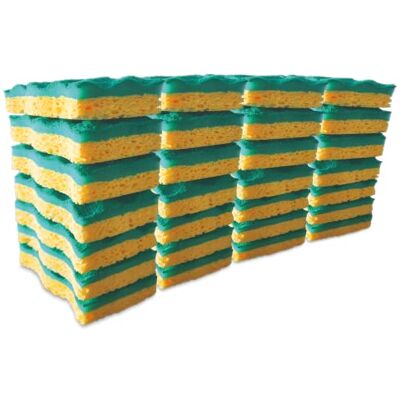 Vileda Glitzi Esponja de Viscosa para vajilla, antiarañazos, Absorbente, fácil de Lavar, 28 Unidades Vileda Glitzi Esponja de Viscosa para vajilla, antiarañazos, Absorbente, fácil de Lavar, 28 Unidades