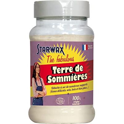 STARWAX THE FABULOUS STARWAX FABULOUS Terre de Sommières – 200 g – Ideal para limpiar las manchas de grasa STARWAX THE FABULOUS STARWAX FABULOUS Terre de Sommières – 200 g – Ideal para limpiar las manchas de grasa