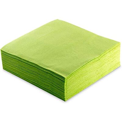 MORIGAMI Servilletas de Papel 40x40 cm Punta Punta – 200 Unidades, 2 Capas, Alta Absorción, para Hostelería, Eventos y Restaurantes, Color Kiwi MORIGAMI Servilletas de Papel 40x40 cm Punta Punta – 200 Unidades, 2 Capas, Alta Absorción, para Hostelería, Eventos y Restaurantes, Color Kiwi