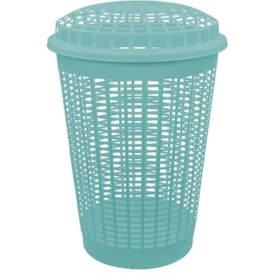 GIO'STYLE Cesto para la colada Essential Linda Verde 60 L Made in Italy GIO'STYLE Cesto para la colada Essential Linda Verde 60 L Made in Italy