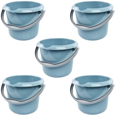 keeeper Set 5X Cubo Mika con Caño 5L keeeper Set 5X Cubo Mika con Caño 5L