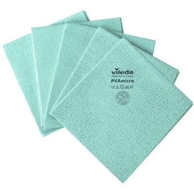 Vileda Professional ,Bayeta Microfibra PVA Micro,Verde,5uds,Sin Marcas Vileda Professional ,Bayeta Microfibra PVA Micro,Verde,5uds,Sin Marcas