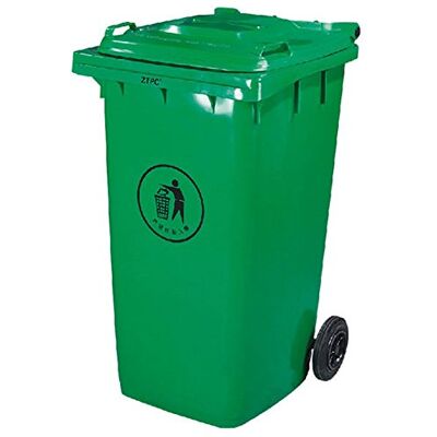 Garcia de Pou García de Pou Contenedor Con Tapa de 2 Ruedas, 240 Litros, 101.5 x 59 x 74 cm, 1 unidades, Verde Garcia de Pou García de Pou Contenedor Con Tapa de 2 Ruedas, 240 Litros, 101.5 x 59 x 74 cm, 1 unidades, Verde