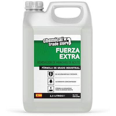 Chemical Trade Store Eliminador de Manchas de Aceite 2,5L Limpiador Desengrasante para Entradas de Garaje, Patios, Caminos, Hormigón, Losas, Pavimentos y Superficies Exteriores Chemical Trade Store Eliminador de Manchas de Aceite 2,5L Limpiador Desengrasante para Entradas de Garaje, Patios, Caminos, Hormigón, Losas, Pavimentos y Superficies Exteriores