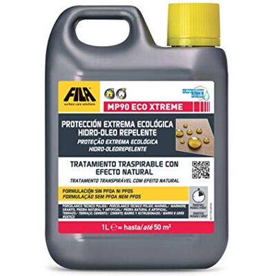 FILA Surface Care Solutions , Protector para Piedra, Mármol, Caliza, Granito, Cemento, Porcelánico Técnico Todomasa, Crea un Protección Ecológica, Manchas Grasientas, 1L FILA Surface Care Solutions , Protector para Piedra, Mármol, Caliza, Granito, Cemento, Porcelánico Técnico Todomasa, Crea un Protección Ecológica, Manchas Grasientas, 1L