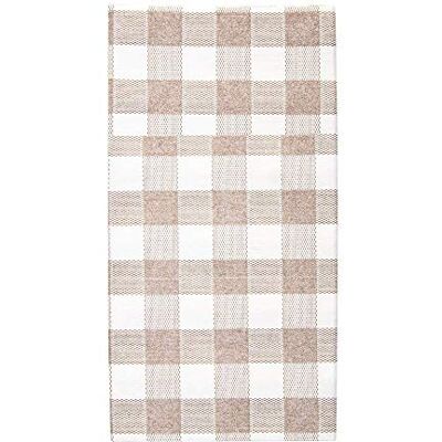 Garcia de Pou 50 unidades Servilletas Canguro 'Like Linen Vichy' 70 G/M2 40X40 Cm Taupe Spunlace Garcia de Pou 50 unidades Servilletas Canguro 'Like Linen Vichy' 70 G/M2 40X40 Cm Taupe Spunlace