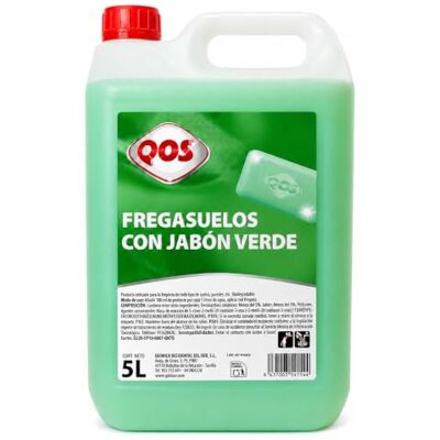 Clim Profesional Fregasuelos Jabón Verde 5L pH Neutro Suelos Delicados Apto Madera y Piedra Natural, Renueva el Brillo, Uso Profesional Clim Profesional Fregasuelos Jabón Verde 5L pH Neutro Suelos Delicados Apto Madera y Piedra Natural, Renueva el Brillo, Uso Profesional