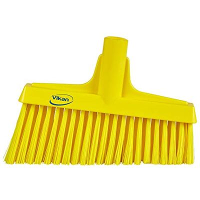 Vikan broom, angle cut, yellow,medium, 260 mm /10 Vikan broom, angle cut, yellow,medium, 260 mm /10