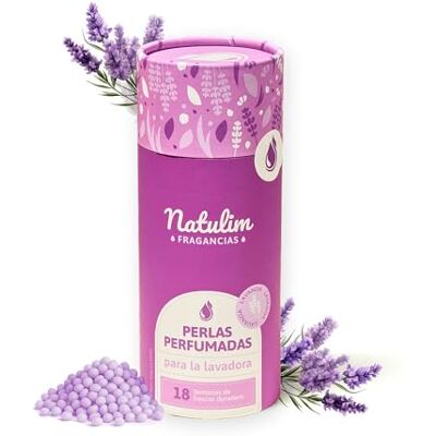 Natulim Perlas Perfumadas Perlas Aromatizantes para Ropa Fragancia Duradera Sin Químicos Nocivos Apto Pieles Sensibles y todo tipo de Prendas 30 Lavados (Fragancia Lavanda) Natulim Perlas Perfumadas Perlas Aromatizantes para Ropa Fragancia Duradera Sin Químicos Nocivos Apto Pieles Sensibles y todo tipo de Prendas 30 Lavados (Fragancia Lavanda)