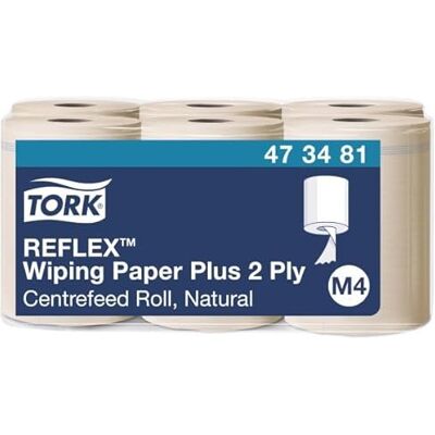 Tork Reflex Papel de Secado Extra Natural M4, SmartCore, 6 נ429 hojas, Tork Reflex Papel de Secado Extra Natural M4, SmartCore, 6 נ429 hojas,