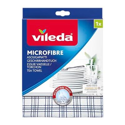Vileda – Microfibre Plus asciugapiatti 55 x 40 cm Vileda – Microfibre Plus asciugapiatti 55 x 40 cm