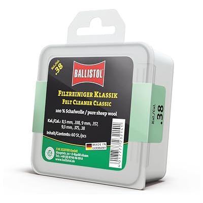 Ballistol Limpiador de Fieltro clásico para Rifle (38-60 Unidades) Ballistol Limpiador de Fieltro clásico para Rifle (38-60 Unidades)
