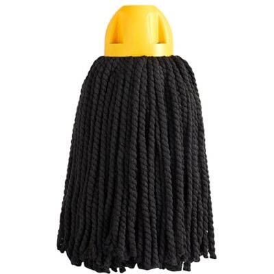 Maya Fregona de Microfibra Industrial MAX Pro, Hilos para Limpieza Profesional de Suelos sin Dejar Manchas, Recambio Escurrefacil de Alta Absorción y Secado Rápido, 30x18 cm (Casquillo Amarillo) Maya Fregona de Microfibra Industrial MAX Pro, Hilos para Limpieza Profesional de Suelos sin Dejar Manchas, Recambio Escurrefacil de Alta Absorción y Secado Rápido, 30x18 cm (Casquillo Amarillo)