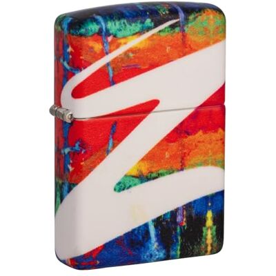 Zippo Sturmfeuerzeug Drippy Z, 540°, Color Image Nachfüllbar Wiederverwendbar Windfestes Design Geschenkbox Made in USA Zippo Sturmfeuerzeug Drippy Z, 540°, Color Image Nachfüllbar Wiederverwendbar Windfestes Design Geschenkbox Made in USA