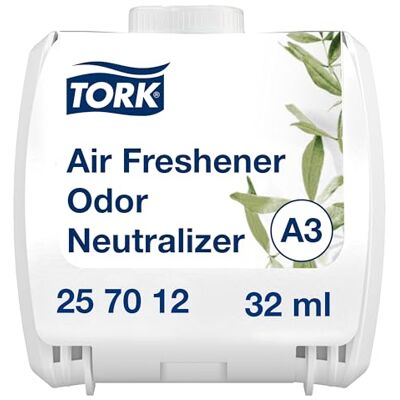 Tork Ambientador Constante Neutralizador de olores con recambio A3, Aroma Citronela, 1 recambio, 257012 Tork Ambientador Constante Neutralizador de olores con recambio A3, Aroma Citronela, 1 recambio, 257012