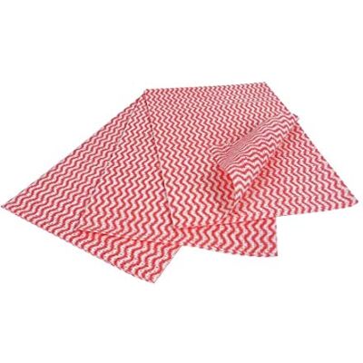 EcoTech envirowipe (plegado), color rojo (Pack de 25) EcoTech envirowipe (plegado), color rojo (Pack de 25)