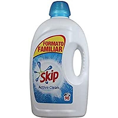 PARAFARM Skip DETERGENTE LÍQUIDO 90 DOSIS 4,5 L. Active CLE PARAFARM Skip DETERGENTE LÍQUIDO 90 DOSIS 4,5 L. Active CLE