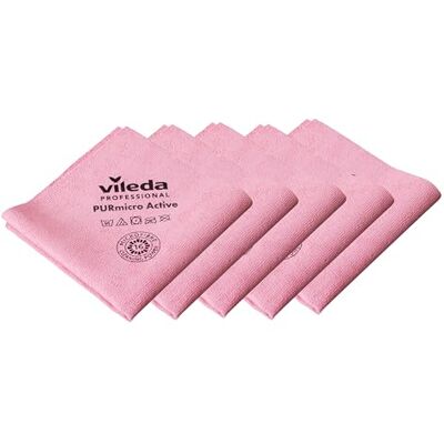 Vileda Professional PURmicro Active Paño de Microfibra Profesional – Resultados Excelentes sin Rayas – Limpieza de Cristales y Ventanas – 35 × 38 cm Vileda Professional PURmicro Active Paño de Microfibra Profesional – Resultados Excelentes sin Rayas – Limpieza de Cristales y Ventanas – 35 × 38 cm