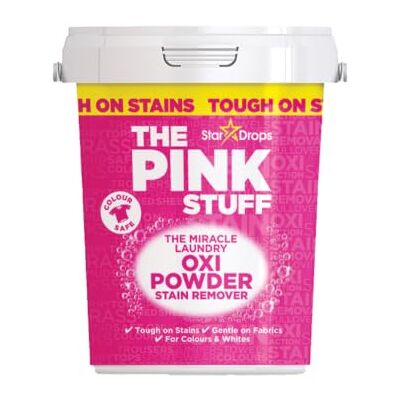 Stardrops The Pink Stuff Oxi Quitamanchas Colores, Polvo, 1kg Stardrops The Pink Stuff Oxi Quitamanchas Colores, Polvo, 1kg
